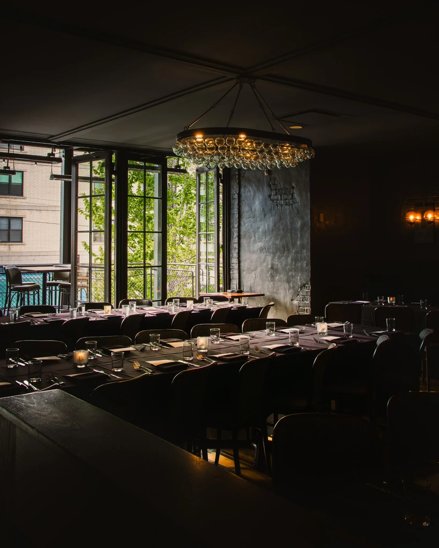 Dining room at The Dawson