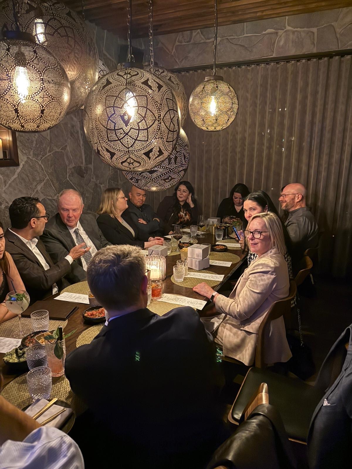 Guests at a previous Bites evening